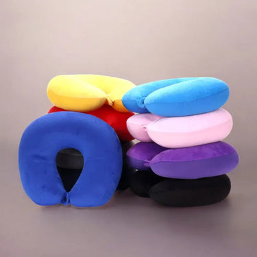 Oreiller de Voyage en U - Microbilles Ergonomique & Soutien Cervical